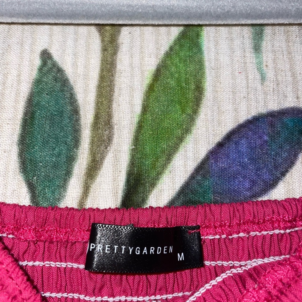 Pink Tiered Maxi Dress - Picture 3 of 3